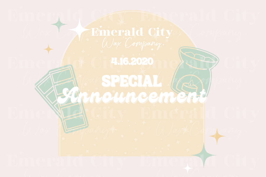 Special Announcement