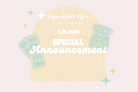 Special Announcement