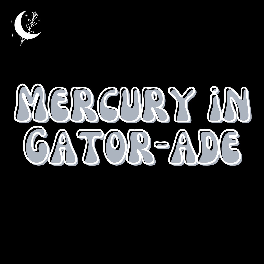 Mercury in Gator-ade