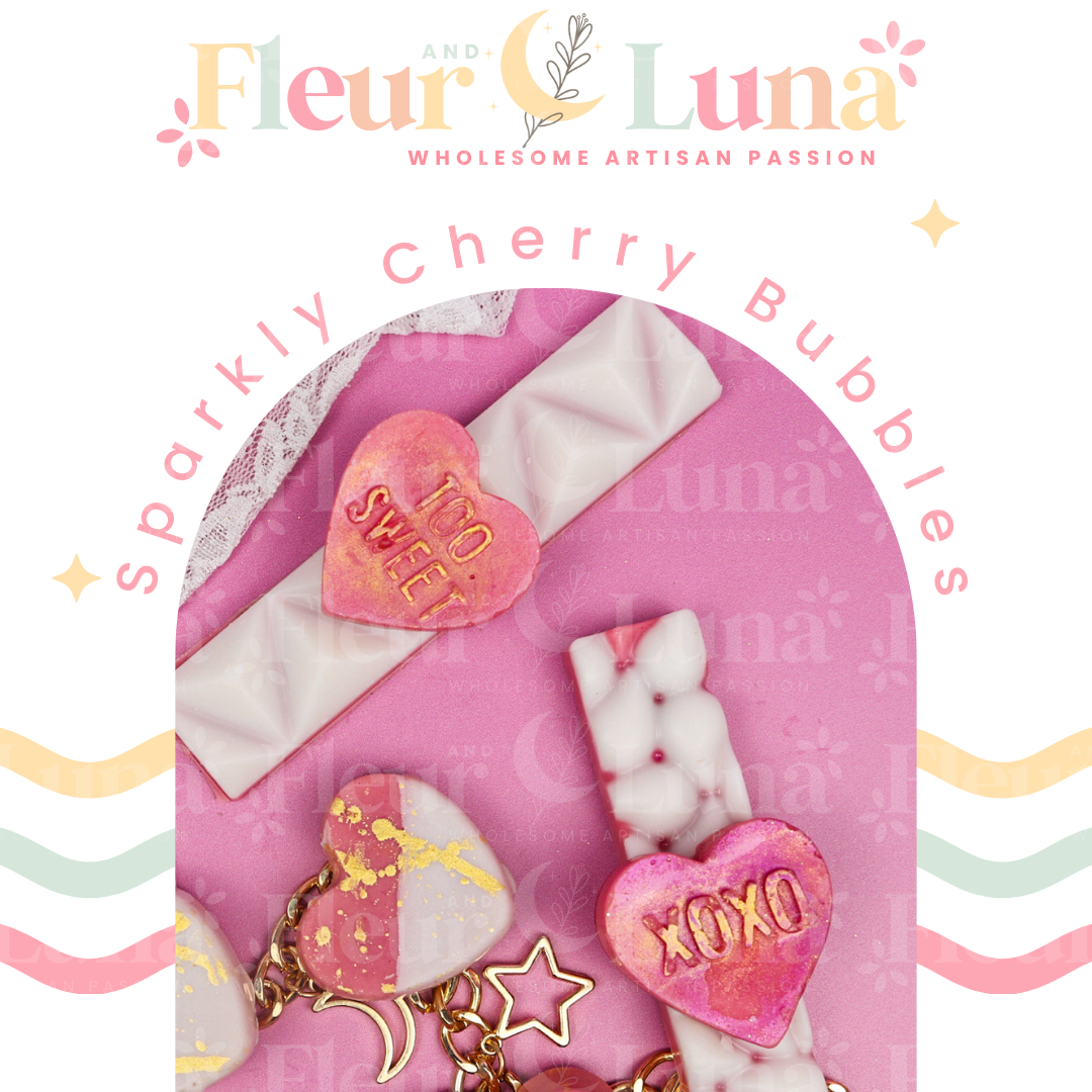 Sparkly Cherry Bubbles