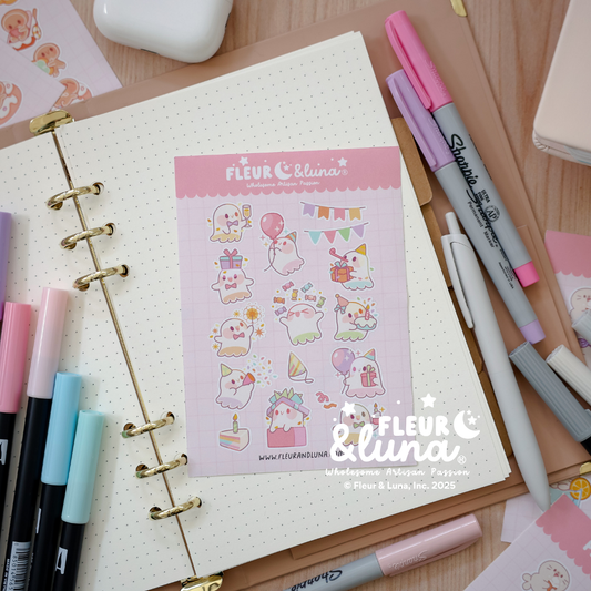 Planner Stickers Birthday Boo