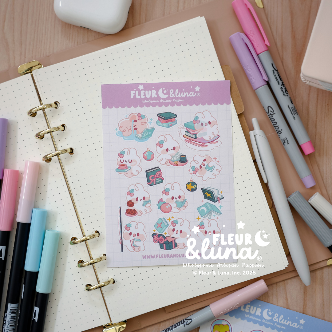 Planner Stickers Haunted Bookish Buns