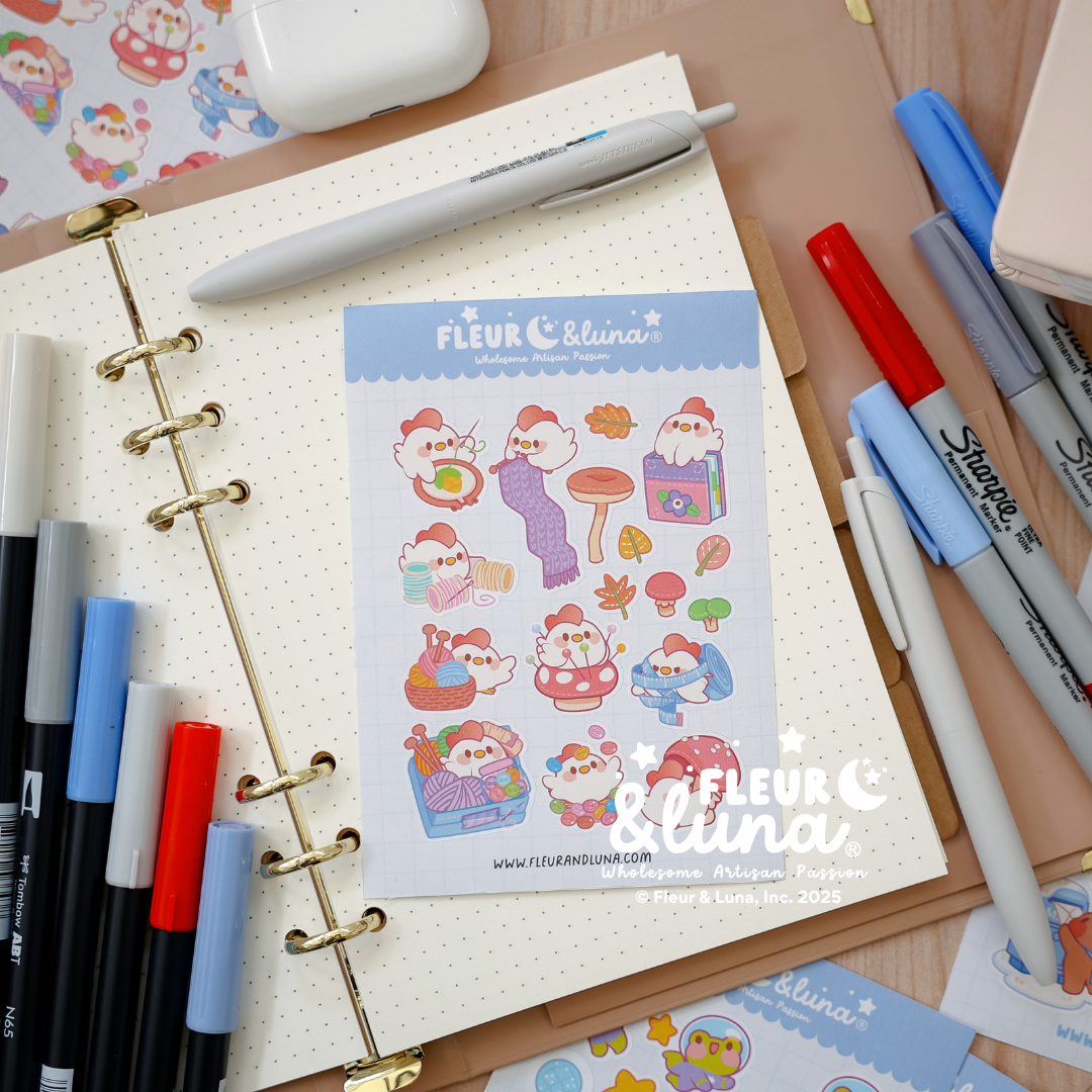 Planner Stickers Crafty Chicks