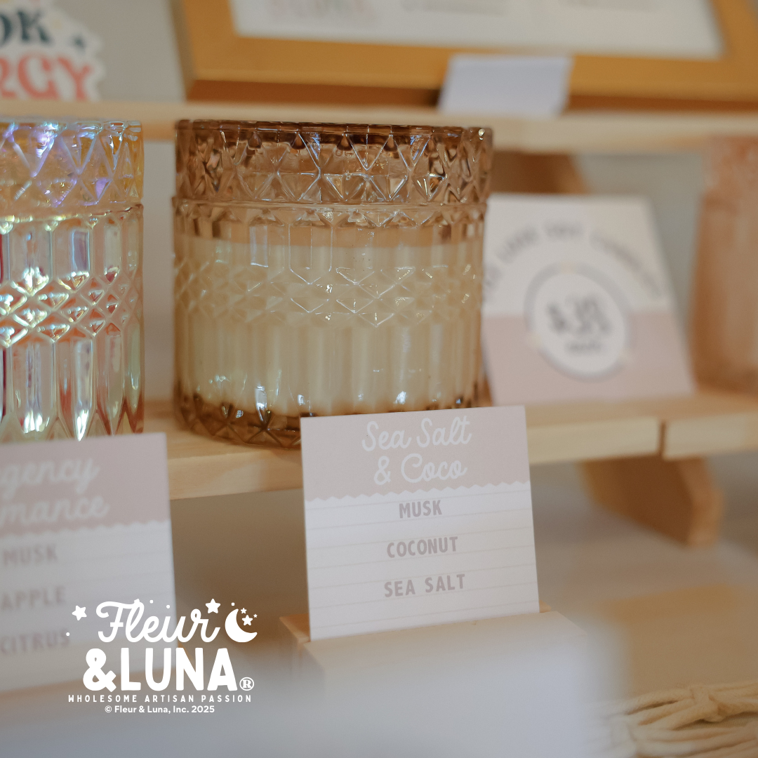 7oz Luxe Soy Candle Sea Salt & Coco