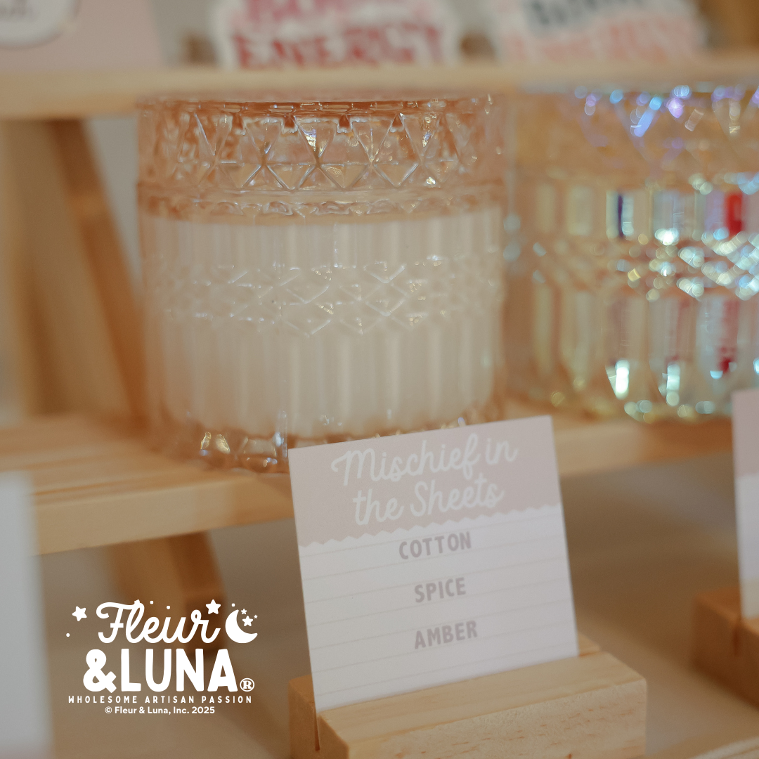 7oz Luxe Soy Candle Mischief in the Sheets