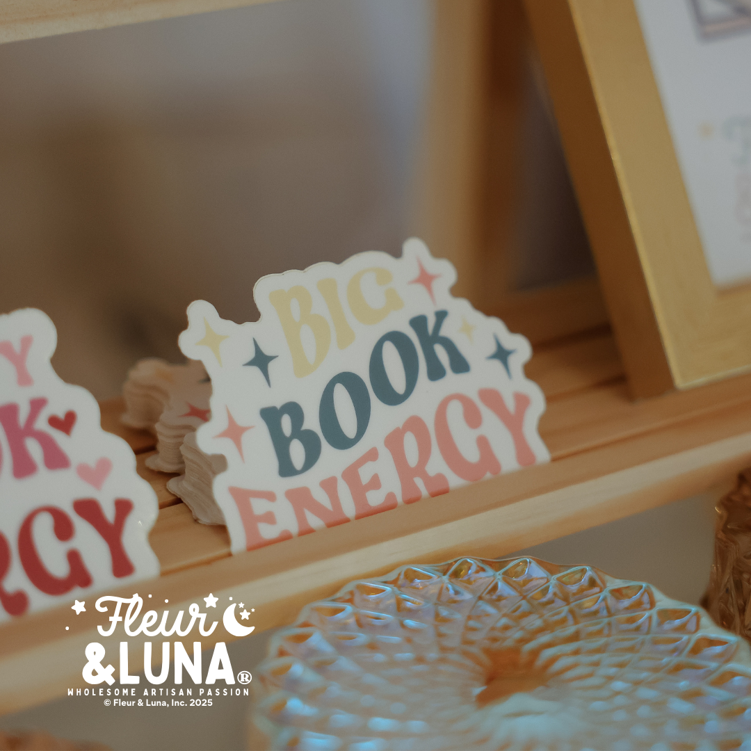 Vinyl Stickers Big Books