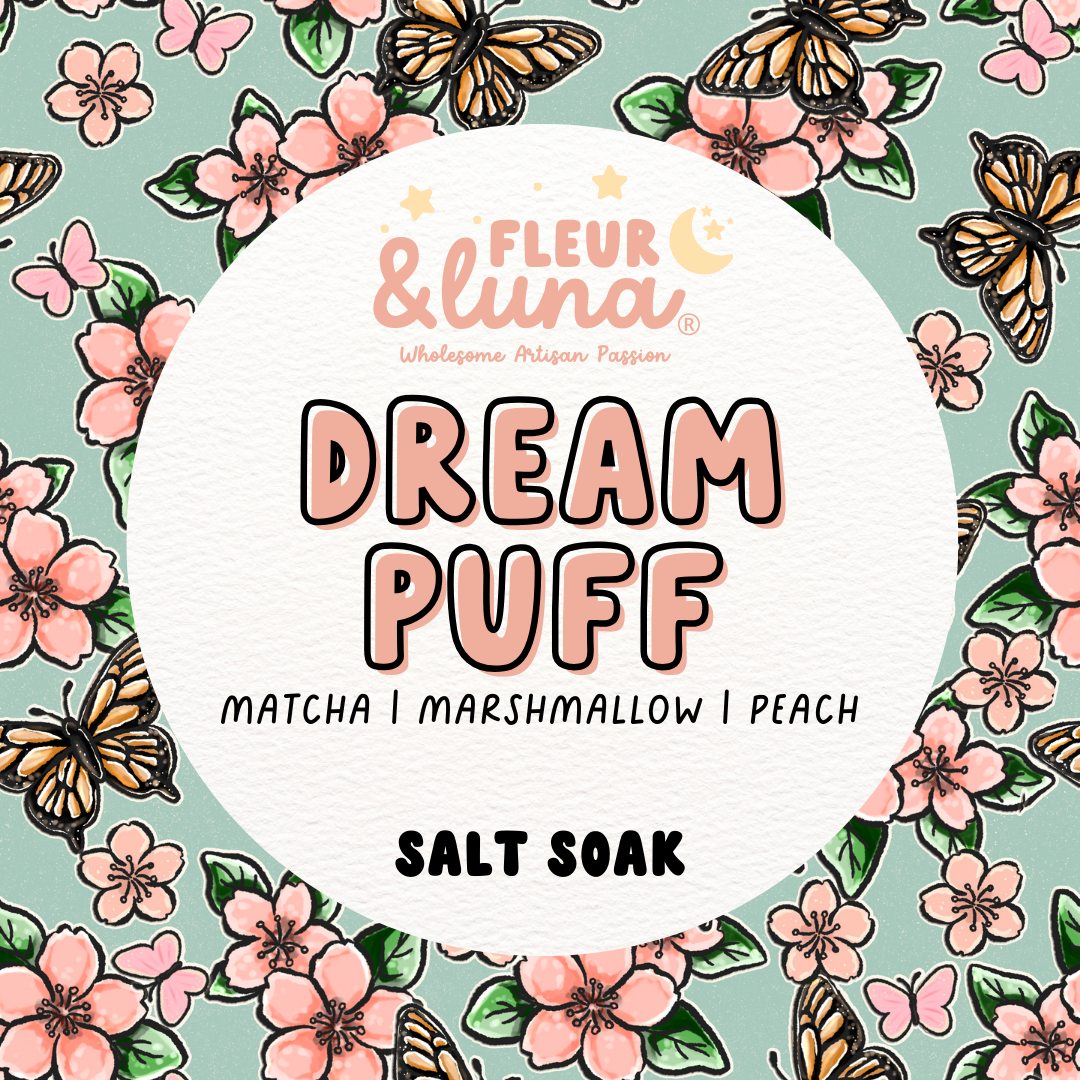 Epsom Salt Soak Dream Puff