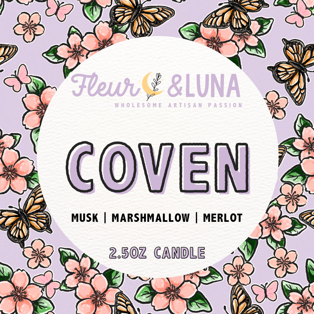 2.5oz Luxe Soy Candle Coven