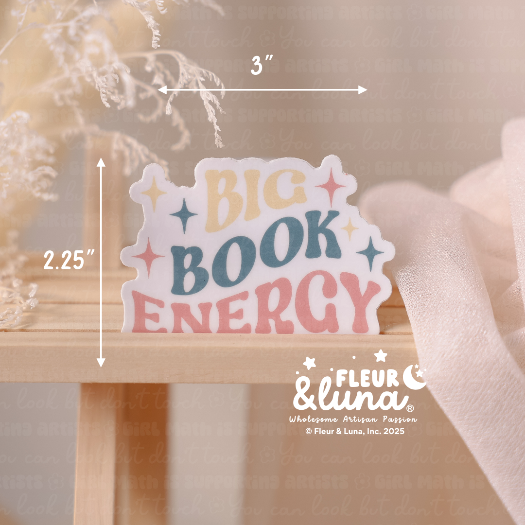 Vinyl Stickers Big Books