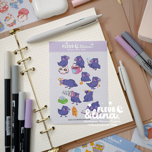 Planner Stickers Nevermore