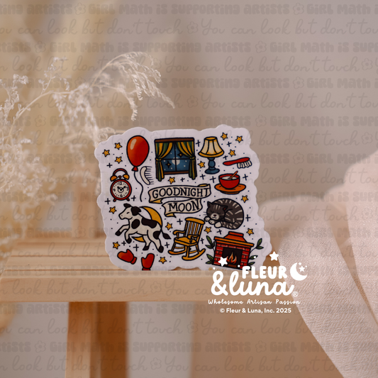 Vinyl Stickers Goodnight