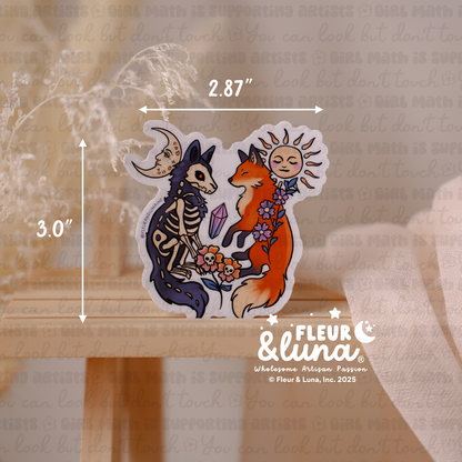 Vinyl Stickers Bloom & Decay Duo