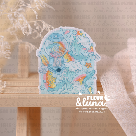 Vinyl Stickers Gummy Sharks