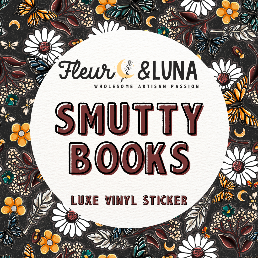 Vinyl Stickers Smut Books